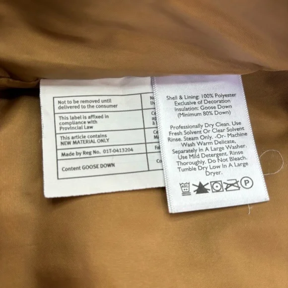 Eddie Bauer Vest Mens XLT Puffer Goose Down EB650 Fill Power Outerwear Hiking - Picture 7 of 7